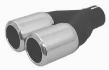 Remus - Audi A3 Remus Dual Exhaust Tips - Round - 0000 78
