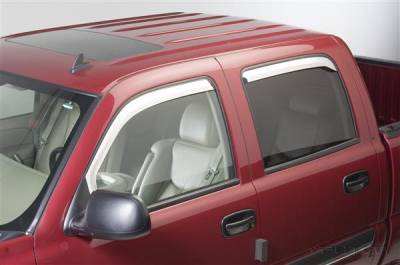 Putco - Cadillac Escalade Putco Element Chrome Window Visors - 480011