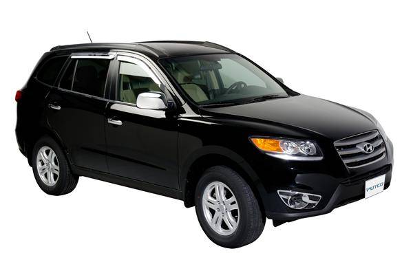 Putco - Hyundai Santa Fe Putco Element Chrome Window Visors - 480012