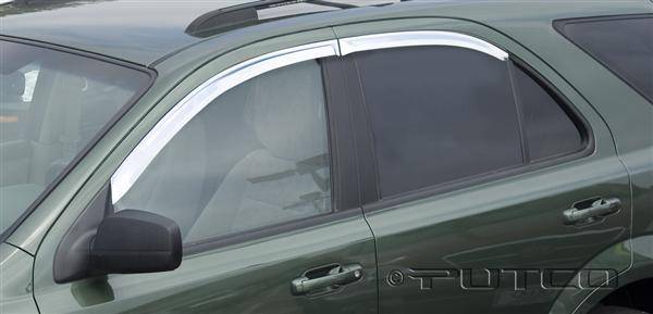 Putco - Hyundai Santa Fe Putco Element Chrome Window Visors - 480160