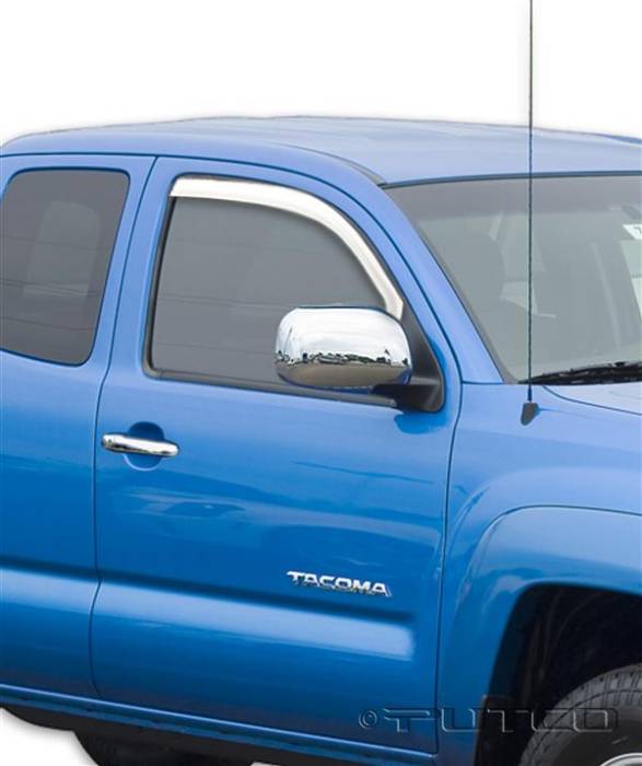 Putco - Toyota Tacoma Putco Element Chrome Window Visors - 480301