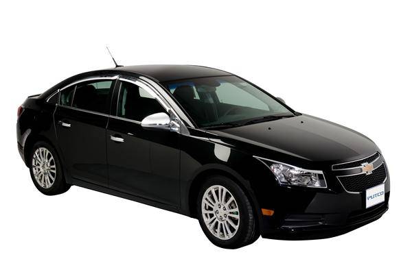 Putco - Chevrolet Cruze Putco Element Chrome Window Visors - 480601