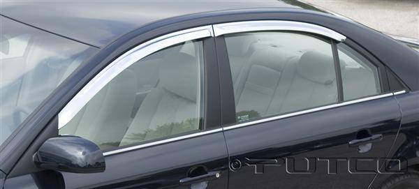 Putco - Hyundai Sonata Putco Element Chrome Window Visors - 480650