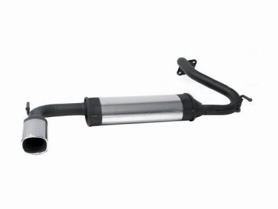 Remus - Mazda 323 Remus Rear Silencer with Exhaust Tip - Square - 455095 0501