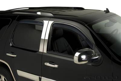 Putco - Chevrolet Silverado Putco Element Tinted Window Visors - 580058