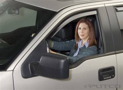 Putco - Ford F150 Putco Element Tinted Window Visors - 580111