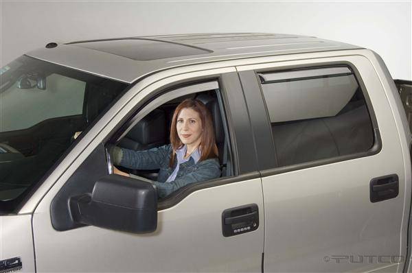 Putco - Ford F150 Putco Element Tinted Window Visors - 580112