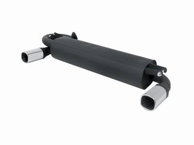 Remus - Toyota MR2 Remus Rear Silencer with Left & Right each Exhaust Tip - Square - 907089 0501
