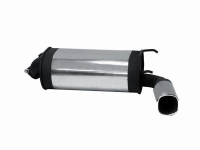 Remus - Mazda MX5 Remus Rear Silencer with Exhaust Tip - Square - 454097 0501