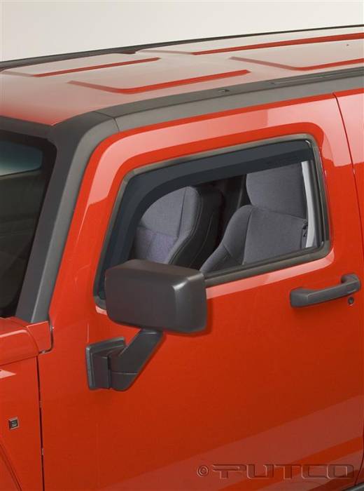 Putco - Hummer H3 Putco Element Tinted Window Visors - 580504
