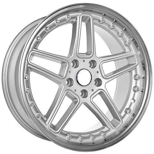 Euro Styles - 810 Silver Wheels - 18 Inches