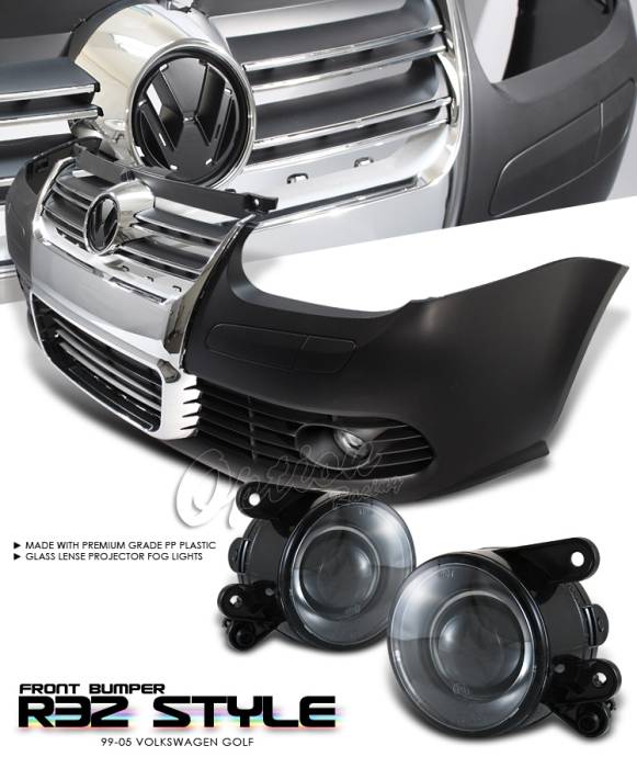 OptionRacing - Volkswagen Golf Option Racing Front Bumper - 29-45112