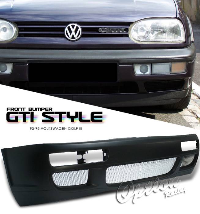 OptionRacing - Volkswagen Golf Option Racing Front Bumper - 29-45114