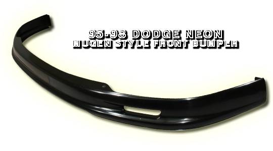 OptionRacing - Dodge Neon Option Racing Bumper Lip - Mugen Style - 38-17106
