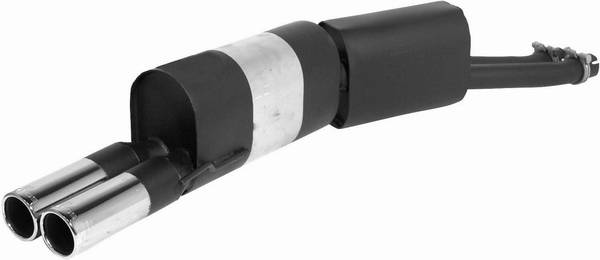 Remus - BMW 5 Series Remus Rear Silencer with Dual Exhaust Tips - Round - 088091 0504