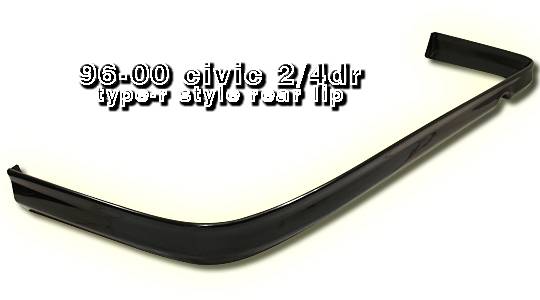 OptionRacing - Honda Civic Option Racing Bumper Lip - Type-R Style - 38-20115