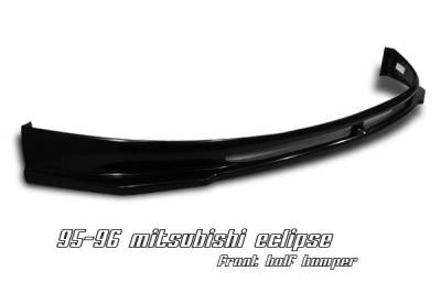 OptionRacing - Mitsubishi Eclipse Option Racing Bumper Lip - Half Bumper Style - 38-35125
