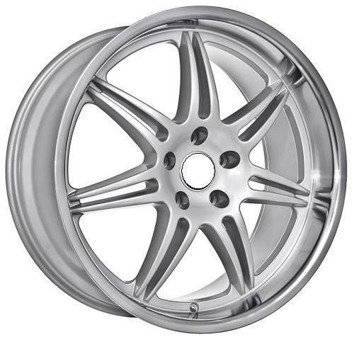 Euro Styles - 860 Silver Wheels