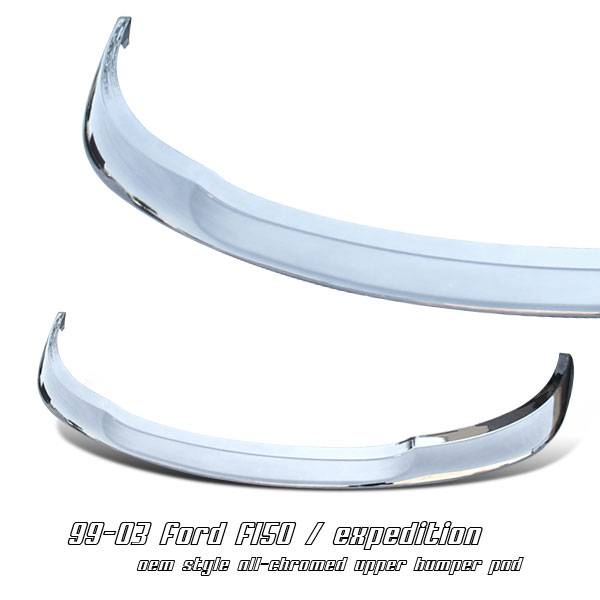 OptionRacing - Ford F150 Option Racing Upper Bumper Pad - 65-18177