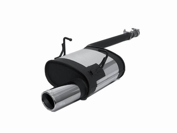 Remus - Mini Cooper Remus Rear Silencer with Exhaust Tip - Oval - 754004 0507