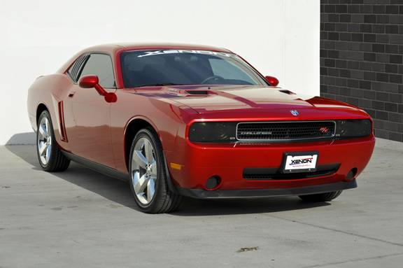 GT Styling - Dodge Challenger GT Styling Quarter Window Louvered Cover - Pair - Smoke - GT4816S