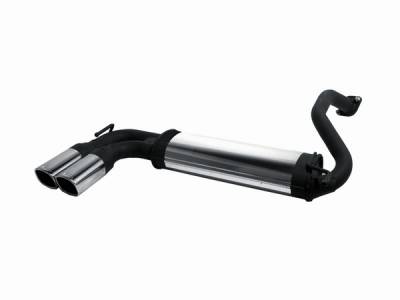 Remus - Mazda 323 Remus Rear Silencer with Dual Exhaust Tips - Square - 456094 0542