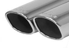 Remus - Mercedes-Benz S Class 300SL Remus Rear Silencer with Dual Exhaust Tips - Square - 507193 0542