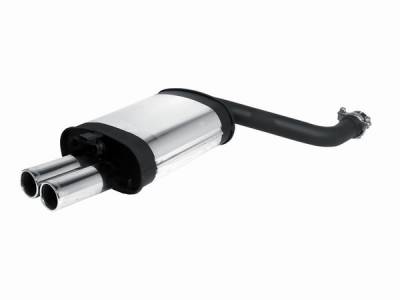 Remus - BMW 5 Series Remus Rear Silencer with Dual Exhaust Tips - Round - 086003 0578
