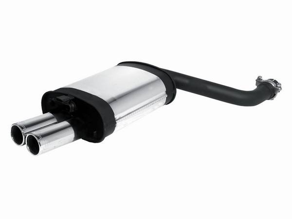 Remus - BMW 5 Series Remus Rear Silencer with Dual Exhaust Tips - Round - 089106 0578