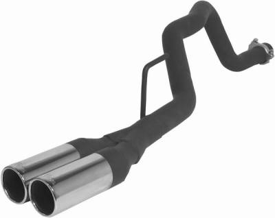 Remus - Jeep Grand Cherokee Remus Mounting Connection Tube with Dual Exhaust Tips - Round - 119099 0606