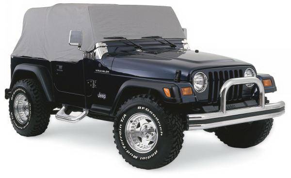 Rampage - Jeep Wrangler Rampage Cab Cover - Water Resistant - Gray - 1160