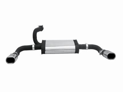 Remus - Volvo S40 Remus Rear Silencer Left & Right System with Exhaust Tip - Square - 977004 1533