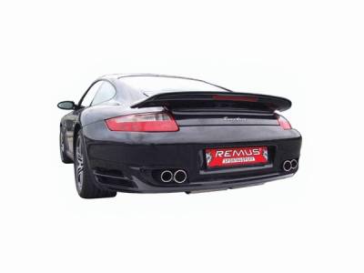 Remus - Porsche 911 Remus Rear Silencer with Dual Exhaust Tips - Left & Right - 688007 1574