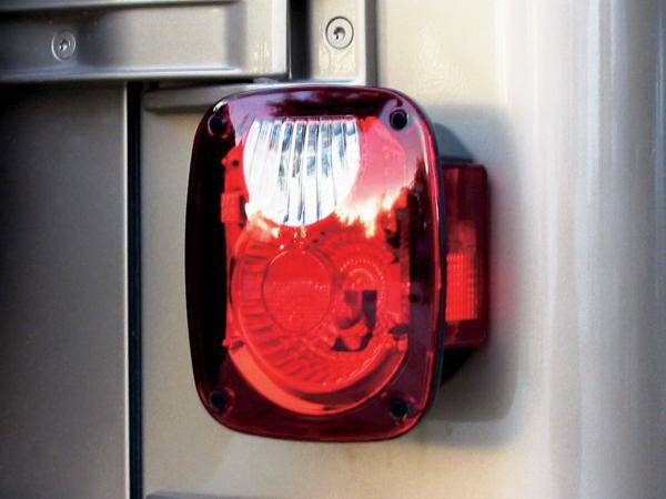 Rampage - Jeep CJ Rampage Taillight Conversion Kit - Diamond Brite - 5307