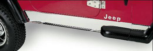 Rampage - Jeep Wrangler Rampage Rocker Panels - 7464