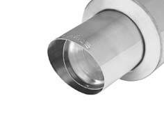 Remus - BMW 3 Series 4DR Remus Rear Silencer - Polished with Exhaust Tip - Round - 086006 8598