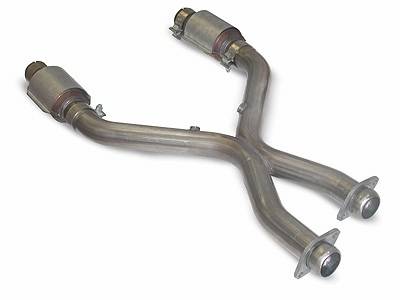 SLP - Ford Mustang SLP Shorty X-Pipe - Catted - 23019