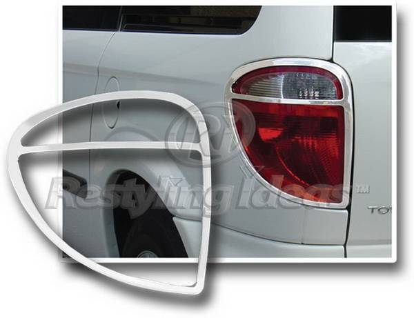 Restyling Ideas - Chrysler Town Country Restyling Ideas Taillight Bezel - Chrome - 26812