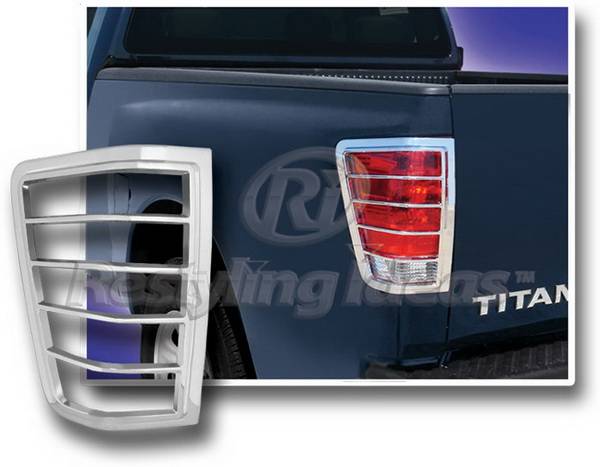 Restyling Ideas - Nissan Titan Restyling Ideas Taillight Bezel - Chrome - 26833