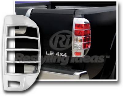 Restyling Ideas - Nissan Frontier Restyling Ideas Taillight Bezel - Chrome - 26844