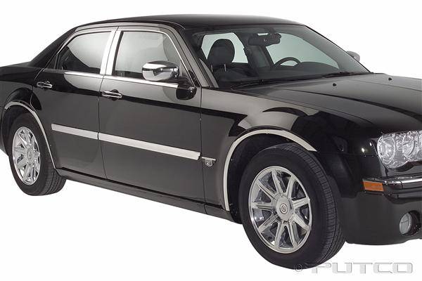 Putco - Chrysler 300 Putco Body Side Molding - Billet Aluminum - 96666