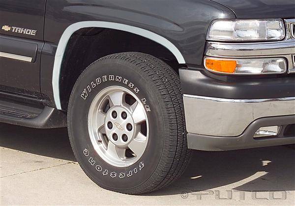 Putco - GMC Yukon Putco Stainless Steel Fender Trim - Full - 97108