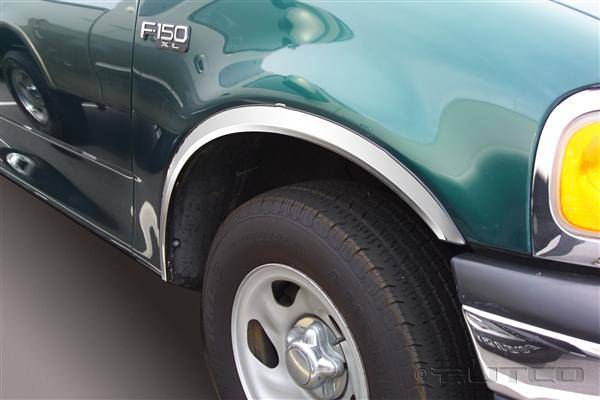 Putco - Ford F150 Putco Stainless Steel Fender Trim - Full - 97213