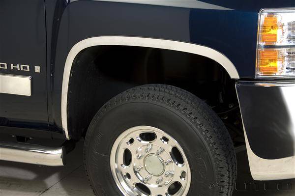 Putco - Chevrolet Silverado Putco Stainless Steel Fender Trim - 97289