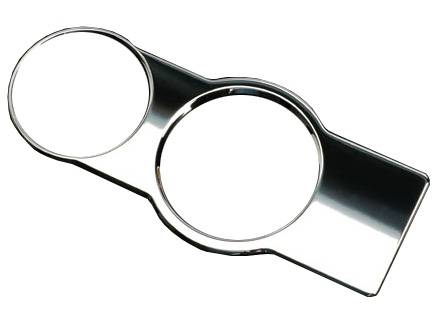 Silverhorse Racing - Ford Mustang Silverhorse Racing Chrome Cup Holder Bezel - 66200