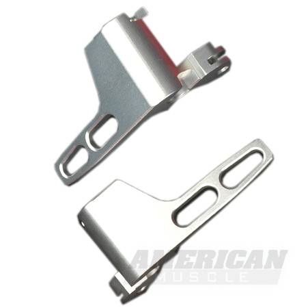 Silverhorse Racing - Ford Mustang Silverhorse Racing Chrome Billet Interior Door Handles - 66231