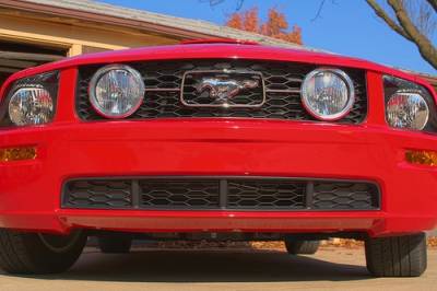 Silverhorse Racing - Ford Mustang Silverhorse Racing GT Style Lower Grille Inserts - 66305