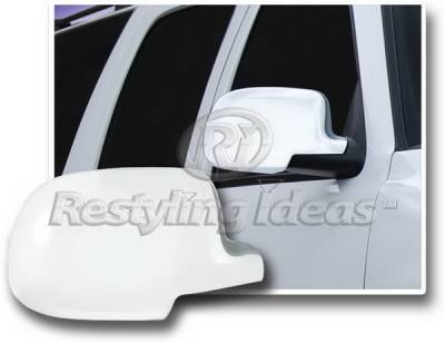 Restyling Ideas - GMC Sierra Restyling Ideas Mirror Cover - Chrome ABS - 67303