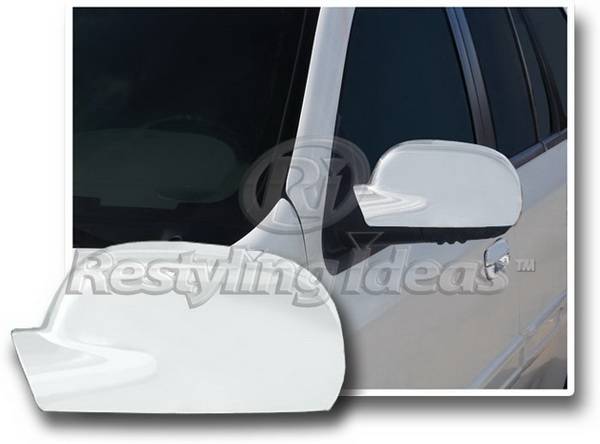 Restyling Ideas - Jeep Grand Cherokee Restyling Ideas Mirror Cover - Chrome ABS - 67309