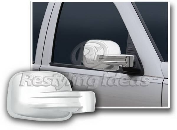 Restyling Ideas - Jeep Liberty Restyling Ideas Mirror Cover - Chrome ABS - 67318